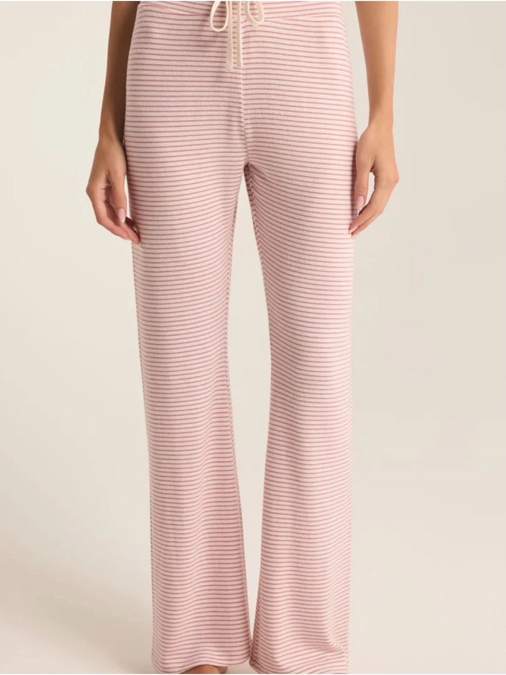 Z supply in the clouds striped lounge pant Small